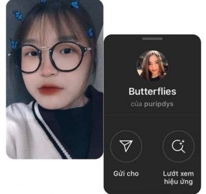 filter instagram đang hot trên tik tok